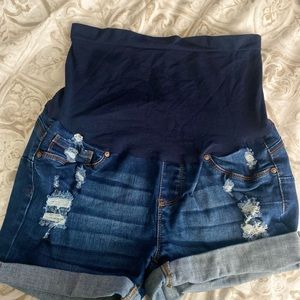 Blue Jean shorts  size M in good condition like new